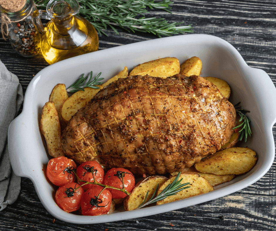 Mixing ground beef, Stove Top Stuffing, and onions for a flavorful meatloaf.