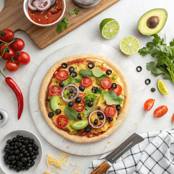The Ultimate Guide to Mexican Pizza: A Flavorful Fusion 3 Assembling a Mexican Pizza The Ultimate Guide to Mexican Pizza: A Flavorful Fusion