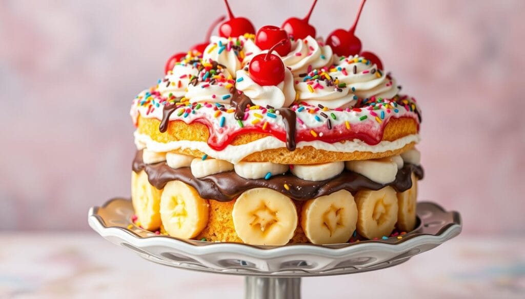 Banana Split Cake