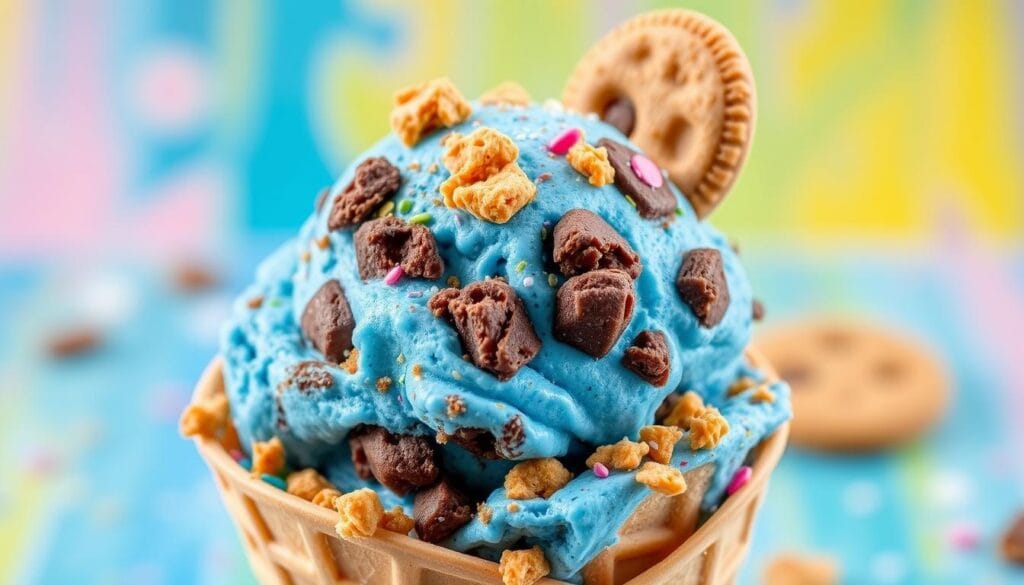 Cookie Monster Ice Cream