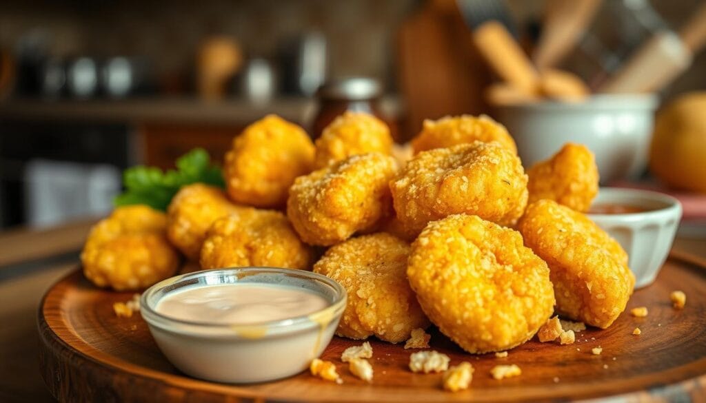 How to Make Crispy Homemade Corn Nuggets 2 Corn nuggets