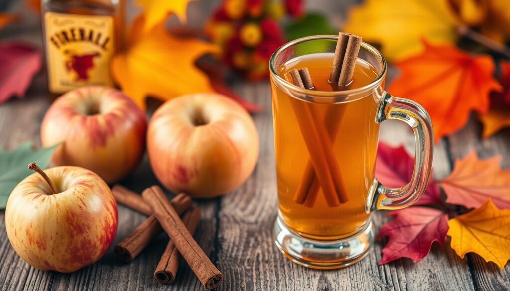 Fireball and apple cider Fireball and apple cider