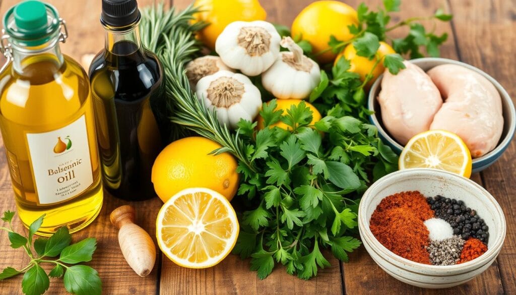 Amazing Grilled Chicken Marinade for Perfect Results 2 Grilled chicken marinade ingredients