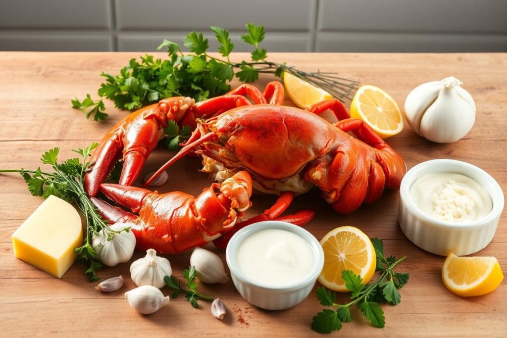Lobster Thermidor ingredients