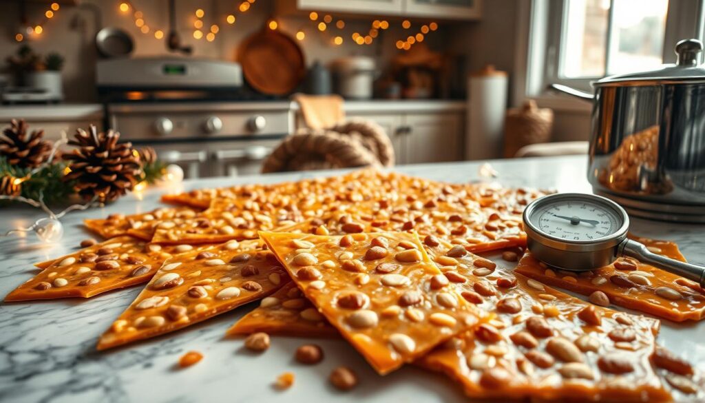 Peanut brittle tradition