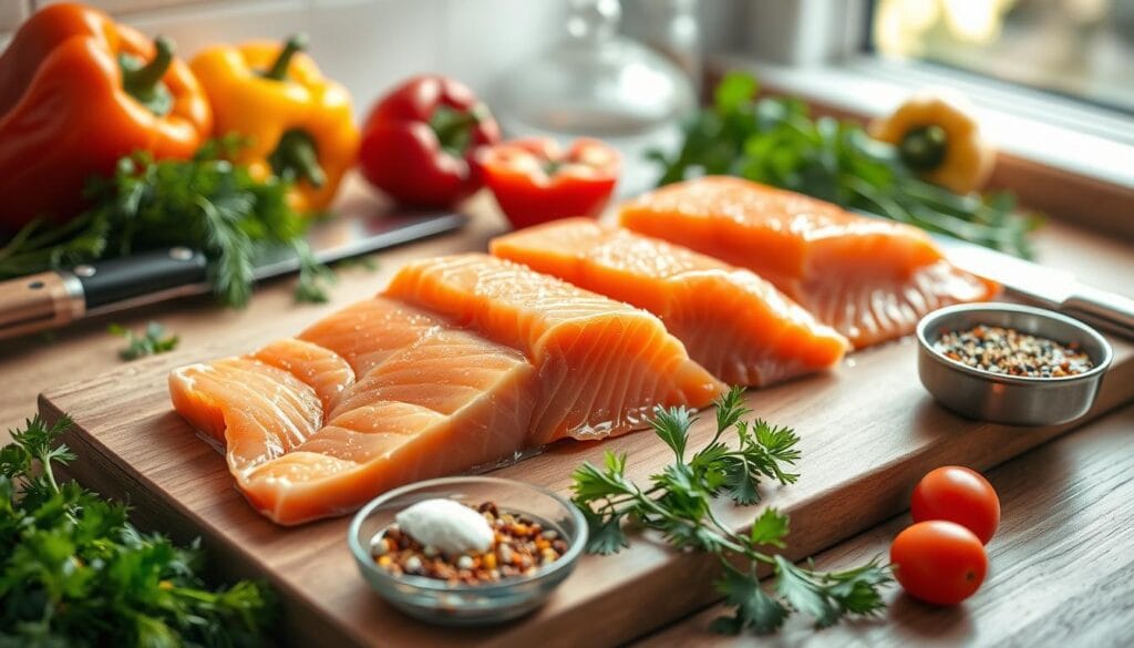 Salmon Preparation Salmon Preparation