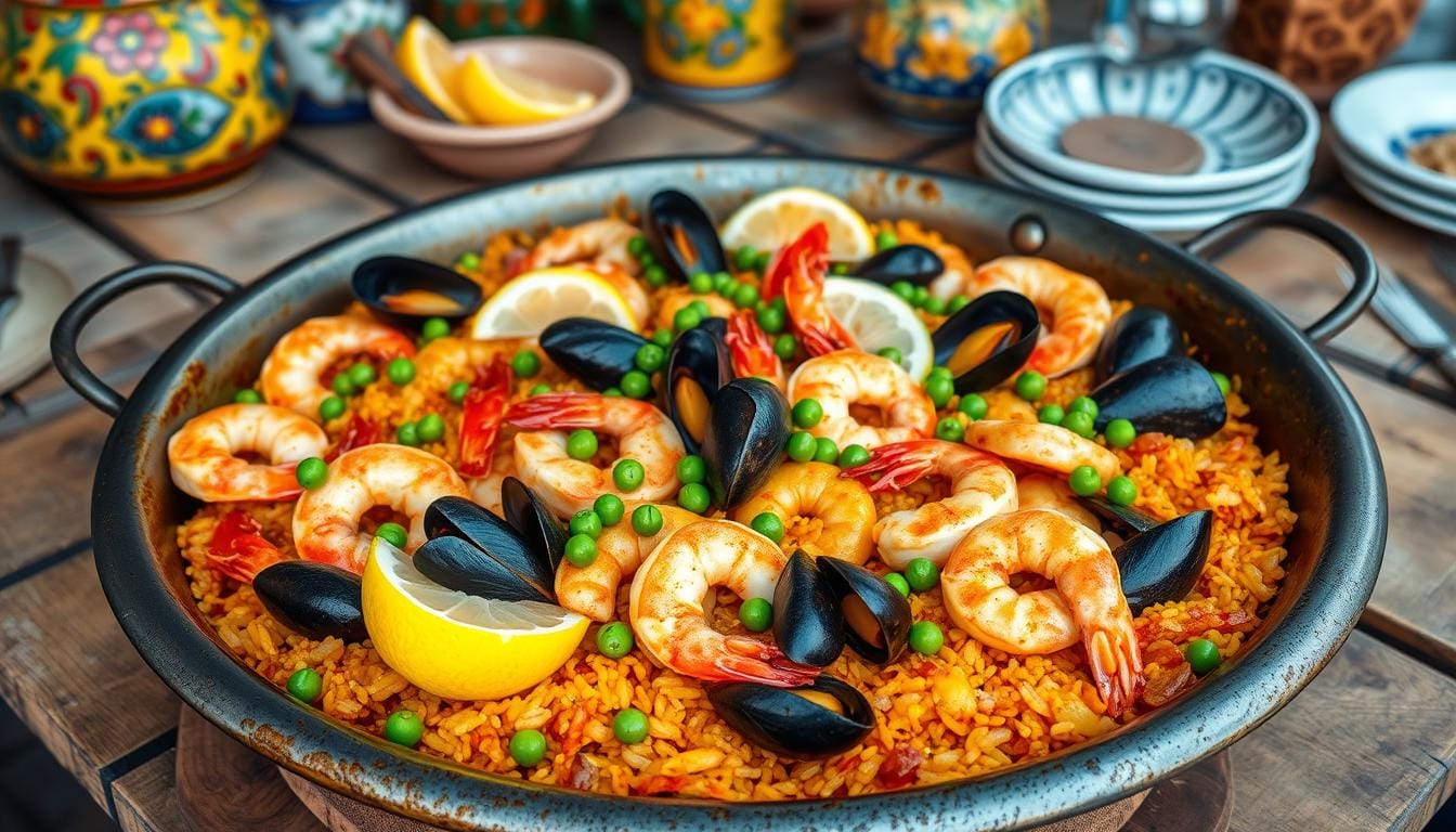 Seafood Paella