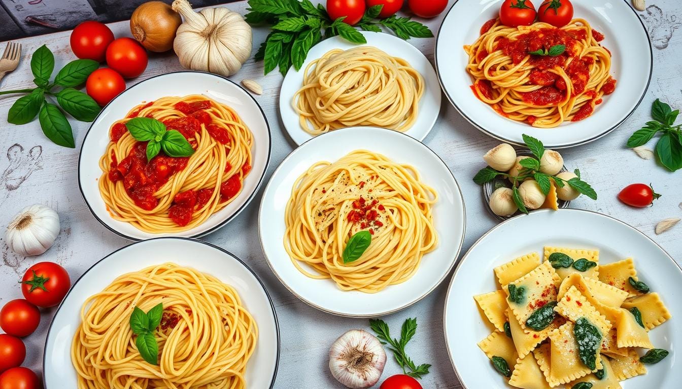 authentic Italian pasta dishes