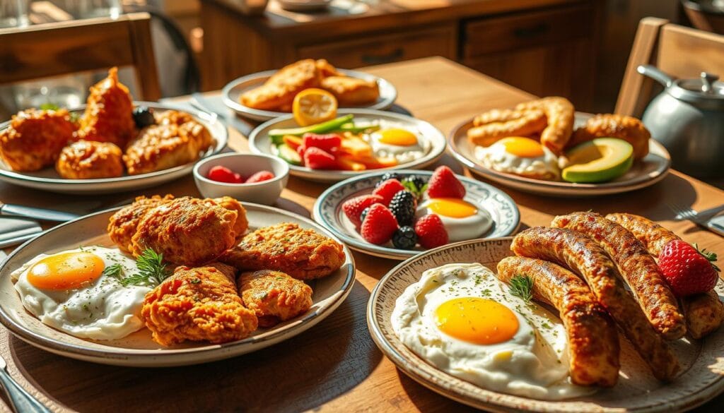 chicken breakfast