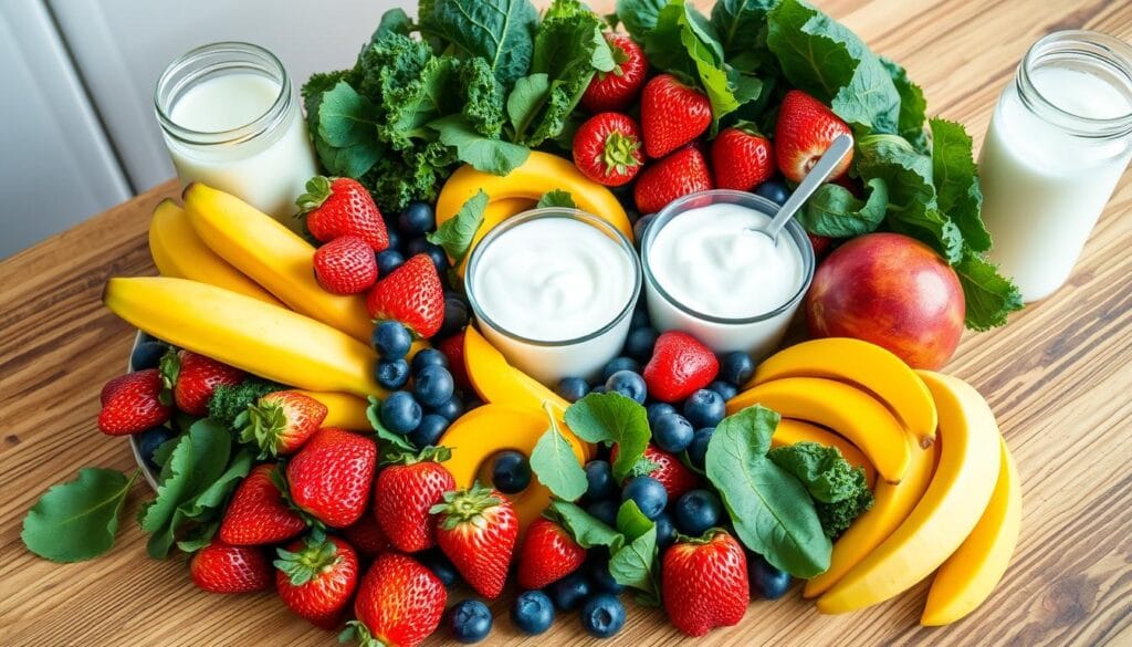 fruit smoothie ingredients