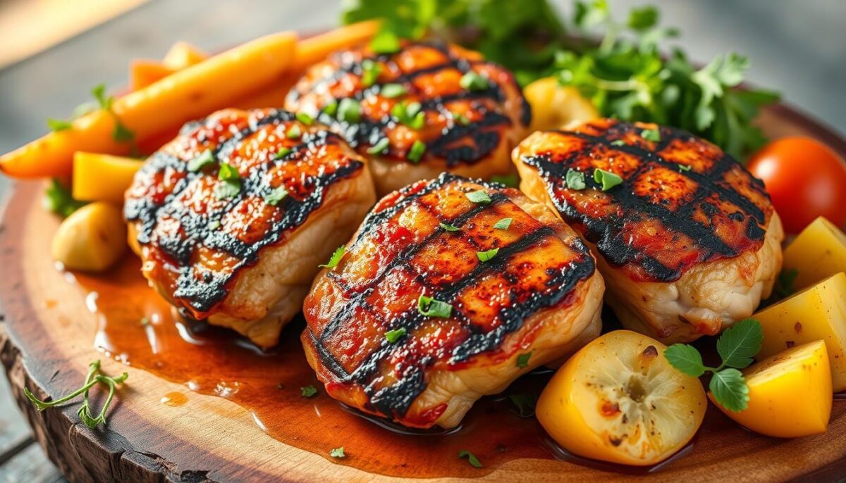 grill chicken thighs recipe