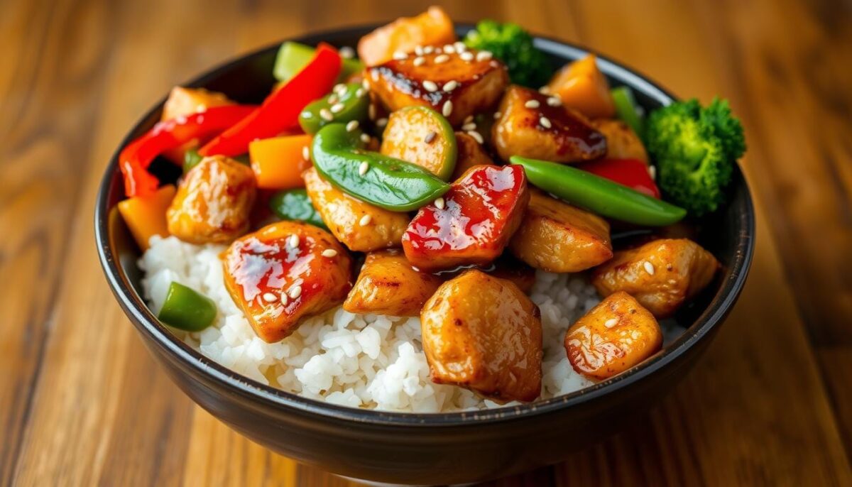 teriyaki chicken stir-fry