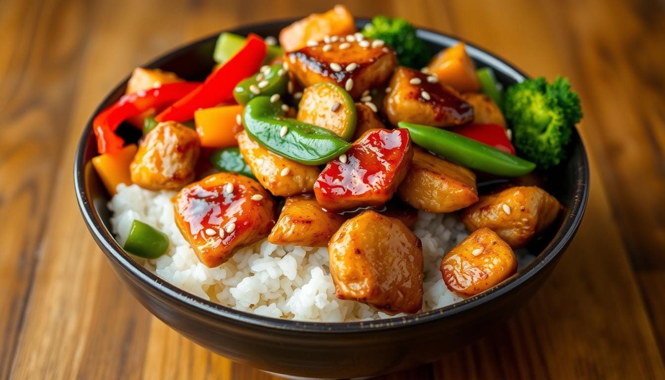 teriyaki chicken stir-fry