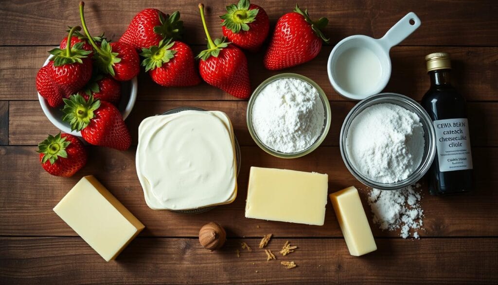 Strawberry Cheesecake Cookies Ingredients