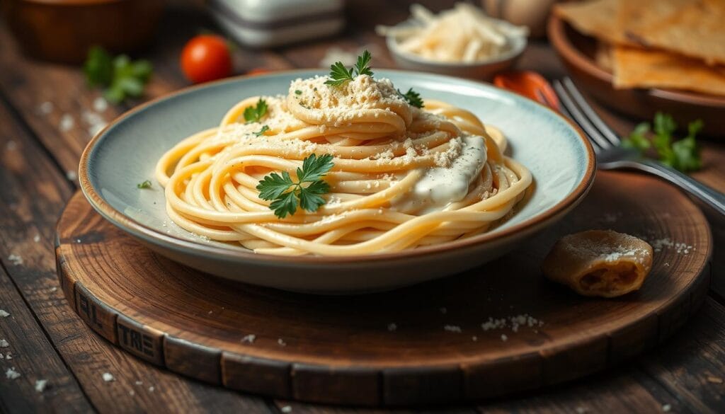 alfredo spaghetti
