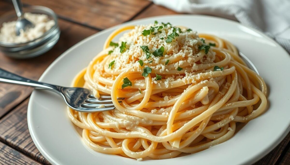 alfredo spaghetti