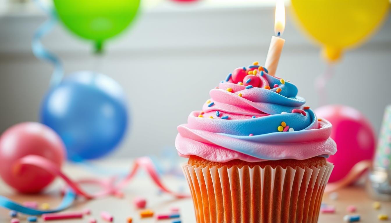 How to Make Perfect Birthday Cupcakes: Easy Step 1 birthday cupcake