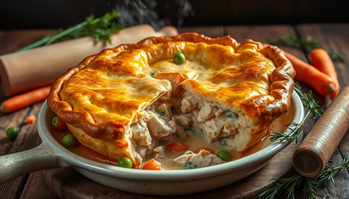 chicken pot pie recipe with cream of chicken soup