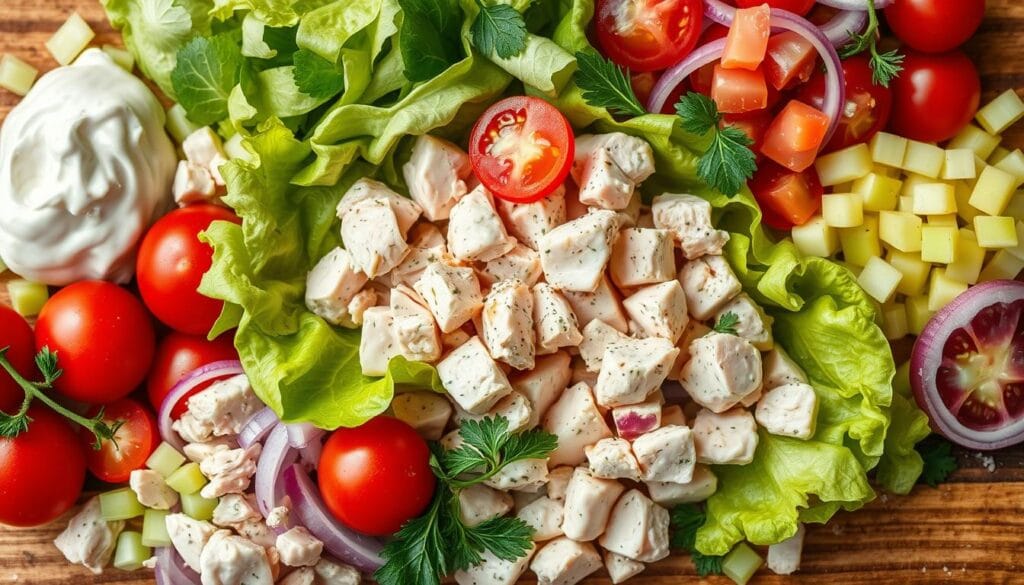 chicken salad ingredients