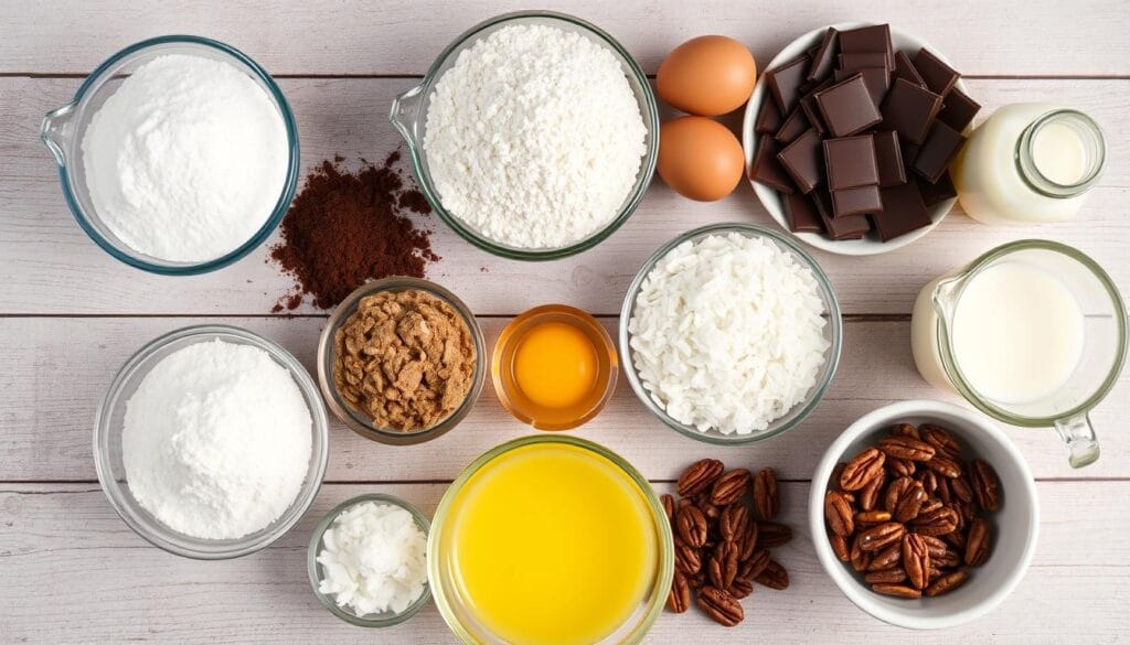 german chocolate cake ingredients