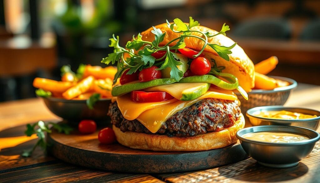 spanish-style burger spanish-style burger